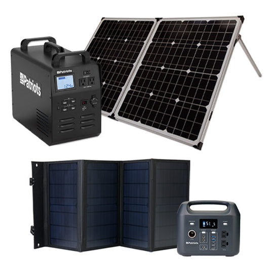 Super-Charged 2-for-1 Solar Generator Bundle