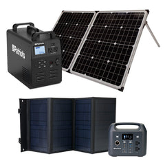 Super-Charged 2-for-1 Solar Generator Bundle