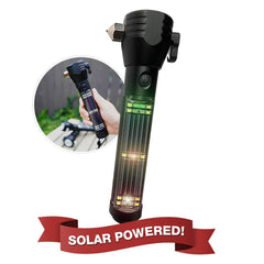 HaloXT Tactical Solar Flashlight