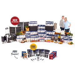 The Patriot Platinum Survival Package shown with included 26 free bonuses 