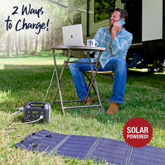 Super-Charged 2-for-1 Solar Generator Bundle